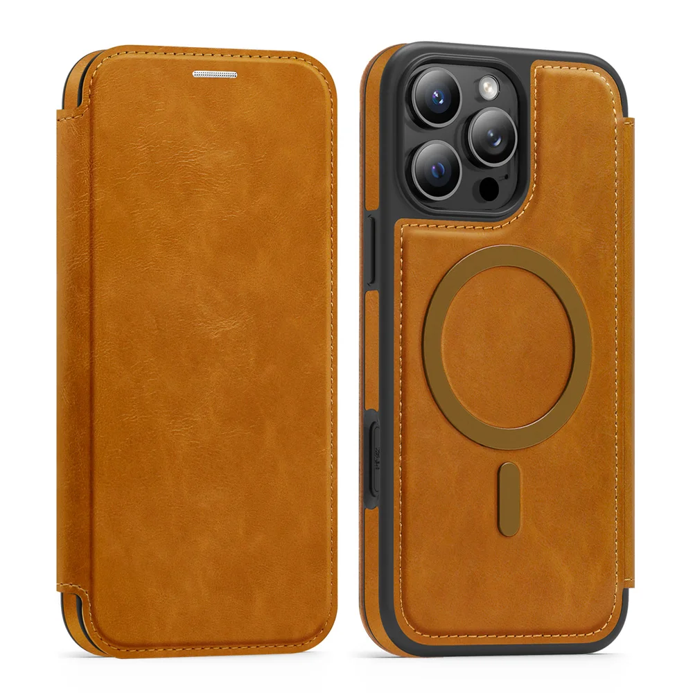 Magnetic Flip Leather Phone Ca – обзор и цена Phone Accessories Useful