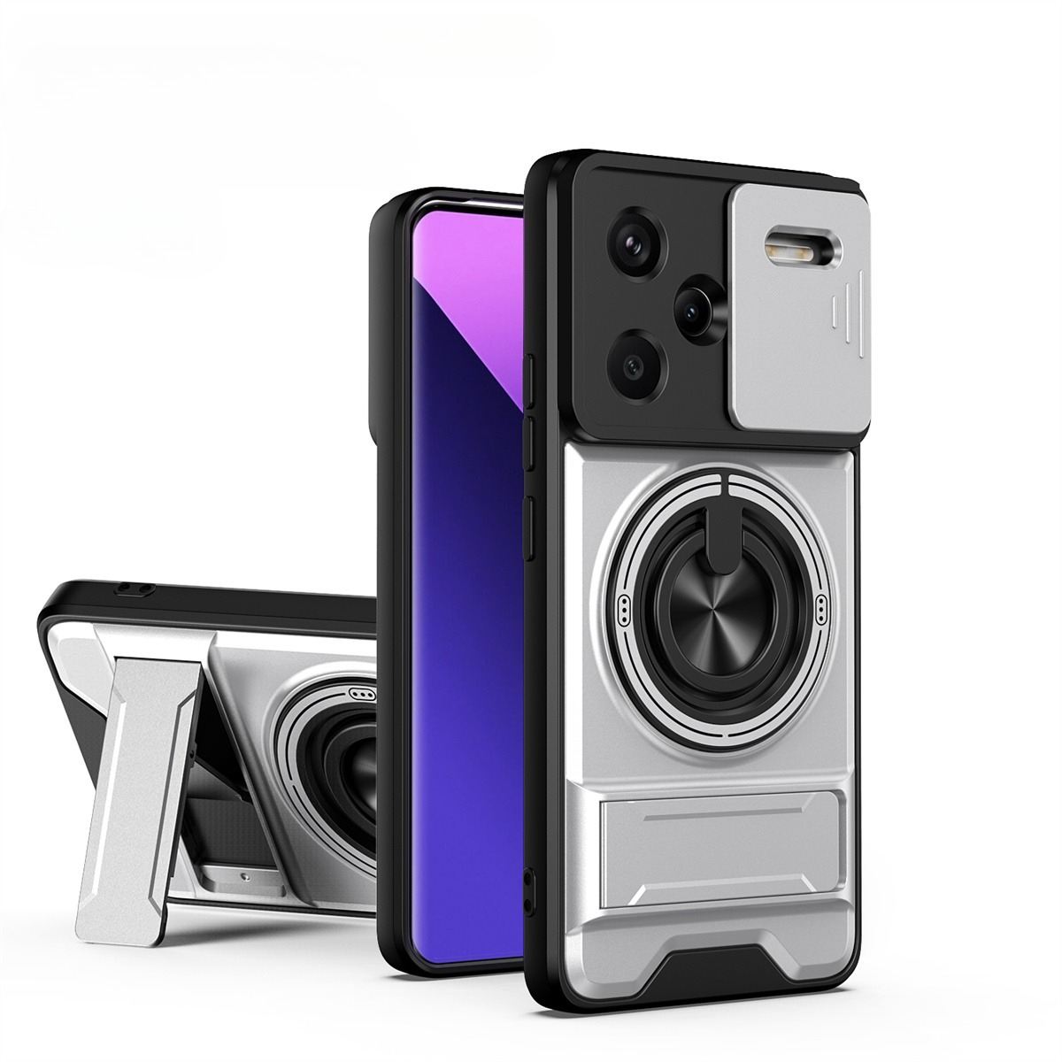 Lens Slide Camera Phone Case f – обзор и цена Phone Kickstand Ring