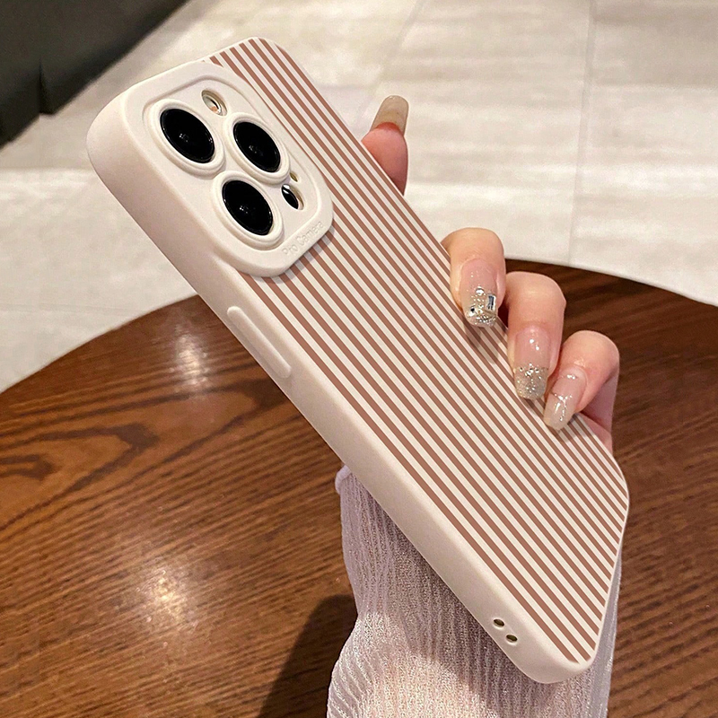 Pink Striped Painted Anti-Drop – обзор и цена Phone Accessories To Sell